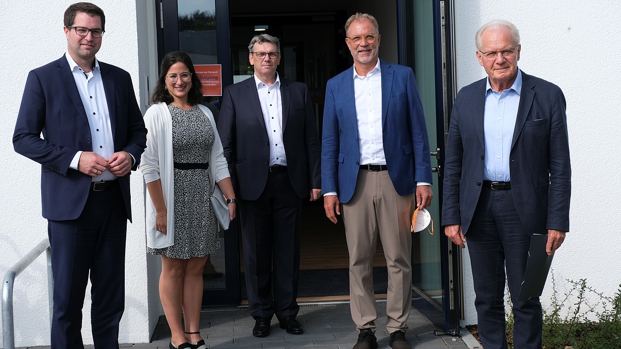 Gäste Pressekonferenz Eröffnung TalentOrange Campus