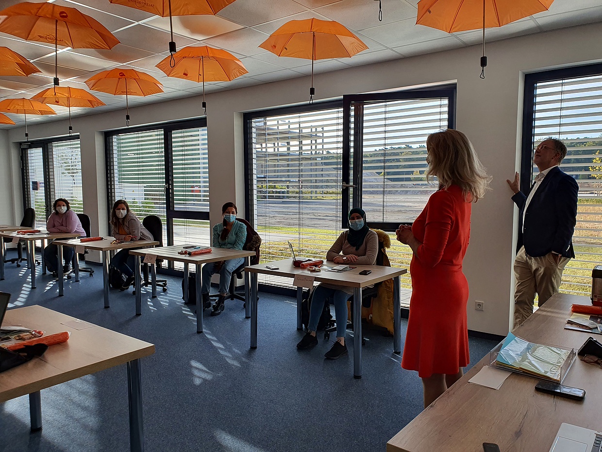 TalentOrange Azubis am Campus