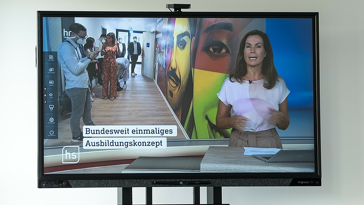 hessenschau TV Beitrag Ausbildungscampus